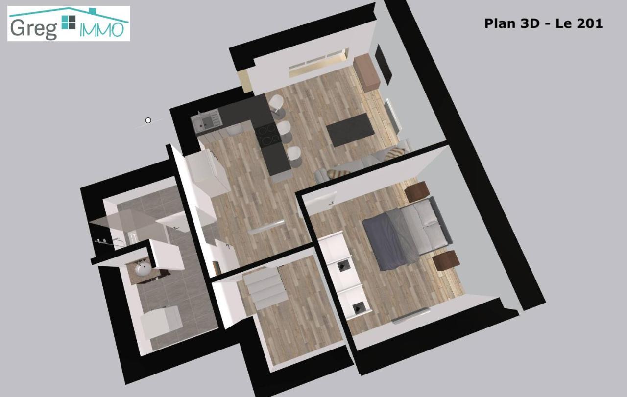 Le 201-Gregimmo-Appart'Hotel Audincourt Εξωτερικό φωτογραφία